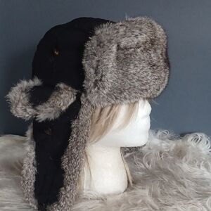 Mad Bomber  Real Rabbit Hat
